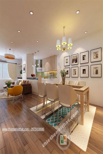  Thiết kế nội thất hiện đại căn hộ chung cư